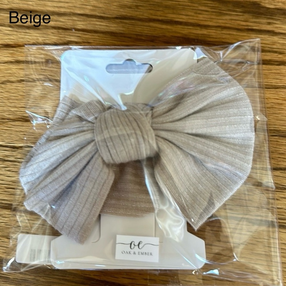 Baby Girl’s Hair Bow Hairbands - Picture 6 of 9